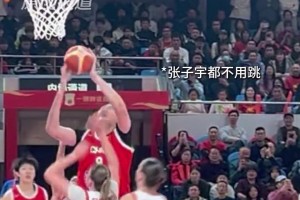 2米26张子宇的降维打击！捷克女篮球员：防不住，根本防不住....